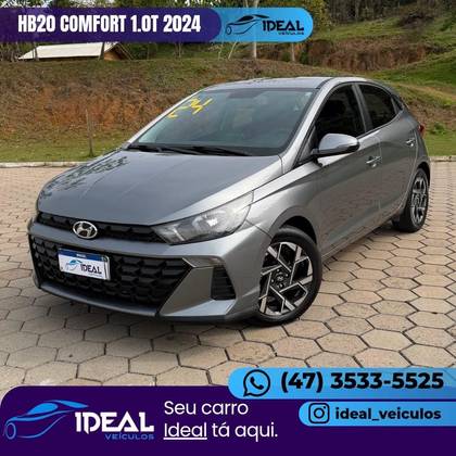 HYUNDAI HB20 1.0 TGDI FLEX COMFORT AUTOMÁTICO HYUNDAI HB20 1.0 TGDI FLEX COMFORT AUTOMÁTICO